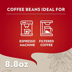 Lavazza Qualità Rossa Ground Coffee, Medium Roast, 8.8 Ounce (Pack of 4)