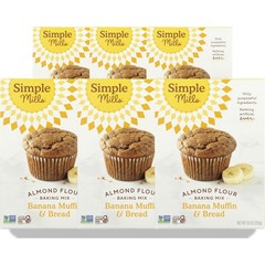 Simple Mills Banana Muffin And Bread Almond Flour Baking Mix 9 Oz 6 Pack
