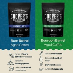 Artisanal Bourbon & Whiskey Coffee Sampler – 4 Ounce Bags of Flavorful Beans