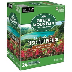 Green Mountain Coffee Roasters Costa Rica Paraiso Single-Serv…96 Count (a19.5)
