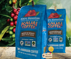 1.5 lb. Kauai Coffee 100% Hawaiian Medium Roast Whole Bean -2 Bags
