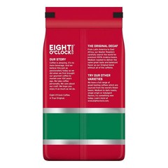 Eight O’Clock Coffee, The Original Decaf, 21 Ounce Medium, Roast Whole, Bean..