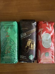Starbucks Whole Bean Coffee – 1lb Set Of 3 Misc. Roast