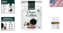 12 oz Organic Clean Coffee – Low Acidity, Lab Tested for Pure Taste & Aroma
