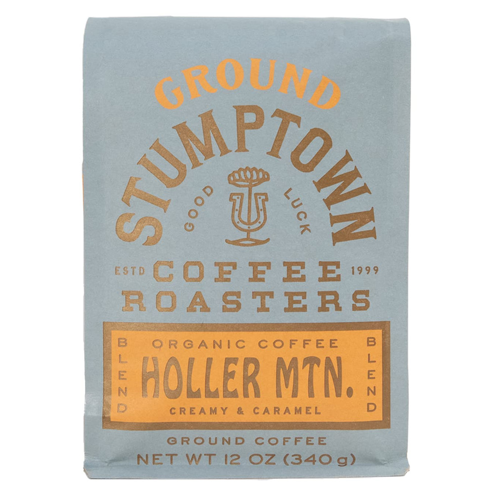 , Organic Medium Roast Ground Coffee – Holler Mountain 12 Ounce Bag, Flavor Note