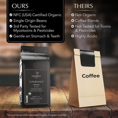 Lifeboost Organic Espresso Whole Bean Coffee – Low Acid Espresso Coffee, Non-…
