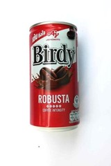 Canned ready-to-drink coffee made from Robusta coffee beans BIRDY 12 X 180 ml
