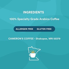 Sustainable 64oz Whole Bean Coffee – Honduras Santa Rosa Blend by Cameron’s