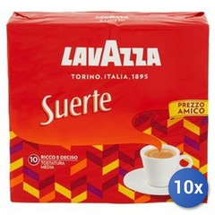 10X Multipack Lavazza Coffee 2X250 Suerte Double Pack