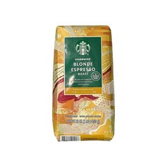 Starbucks Blonde Espresso Whole Bean Coffee 1lb 16oz 453g Bag Light Roast 12pack