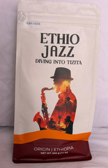 Ground Freshly Roasted Ethiopian Coffee Yedesta Buna Ethio Jazz 500g/1.1lb
