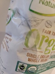 SIMPLY NATURE Organic Origin Whole Bean Honduras Medium Roast 100% Arabica Coffe