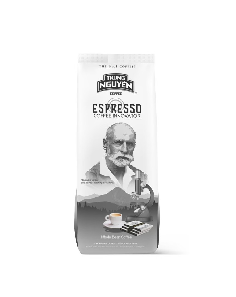 Trung Nguyen Espresso Whole Bean Coffee Innovator 17.6oz (500g) High Quality