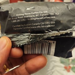 Kicking Horse Coffee, Kick Ass, Dark Roast, Whole Bean, 10 Oz