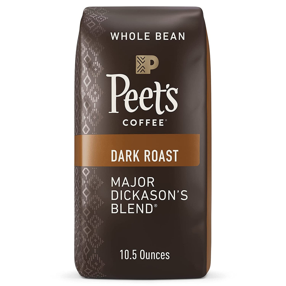 Peet’S Coffee, Dark Roast Whole Bean Coffee – Major Dickason’S Blend 10.5 Ounce
