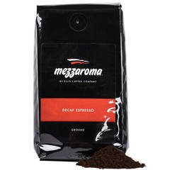 Ellis Mezzaroma Dark Decaf Ground Espresso 12 oz. – 6/Pieces WS-11025020105
