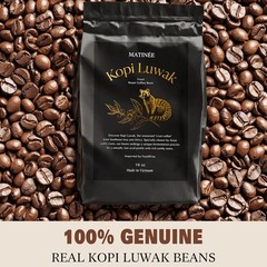 Indulge in Wild Kopi Luwak Coffee Beans – Medium Roast, Unique Flavor Profile-^