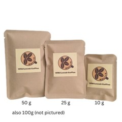 Kollie Kopi Luwak Coffee Beans Medium Roast (1.76 oz / 50 grams)