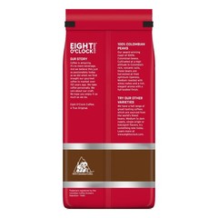 Eight O’Clock Coffee Medium Roast Whole Bean 100% Colombian Peaks Coffee 30 oz