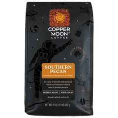 Copper Moon Coffee Medium Roast Whole Bean Coffee, Southern Pecan (32 Ounce)