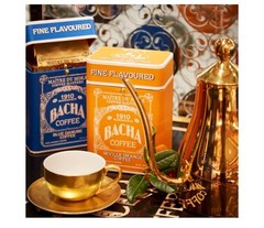 Bacha Coffee | Volcán Azul Single Origin, Whole Beans Medium Roast, 100% Arabic