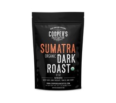 Organic Dark Roast Sumatra, Smooth and Rich Single Origin Grade 1 Premium Cof…