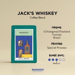 Craft Coffee Asian Jack’s Whiskey Medium Roast Blend Coffee Bean