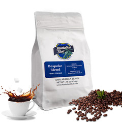 BESPOKE BLEND: Jamaica Blue Mountain + Hawaiian Kona Coffee (16oz Whole Beans)