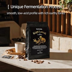 Indulge in Wild Kopi Luwak Coffee Beans – Medium Roast, Unique Flavor Profile-^