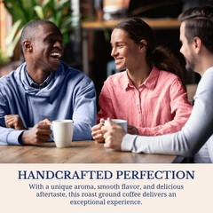 11 oz Vances Valor Handcrafted Ground Coffee Arabica Toasted Coconut Chocolate