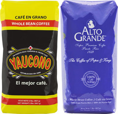 Alto Grande & Whole Bean Coffee, Medium-Dark & Medium Roast, 2 lbs