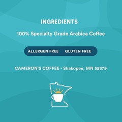 Cameron’s Coffee Roasted Whole Bean Coffee, Breakfast 32 Fl Oz (Pack of 1)