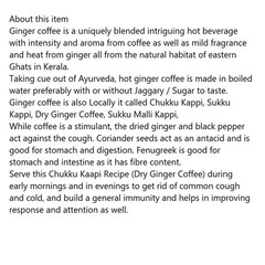 Tasty Nibbles Ginger Coffee 150g x2 (Pack Of 2, 300g)