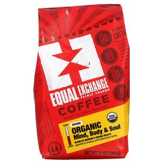 Organic Coffee, Mind Body & Soul, Ground, Medium & Vienna Roasts, 12 oz (340 g)