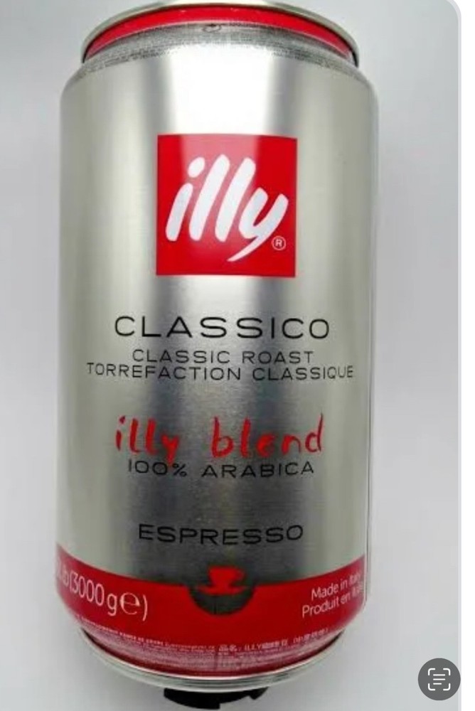 Illy Espresso Whole Bean Coffee 6.61 lbs – Medium Classico Roast FreshlyExp 2027