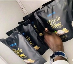 DYNACE Triple Root Coffee| 10 Sachets | 1 Pack |