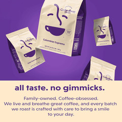 Coffee Bean Direct French Roast, Whole Bean Coffee, Bold Flavor, Dark Roast, 5 P