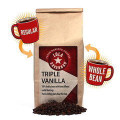 Lola Savannah Triple Vanilla Whole Bean Coffee – Three Unique Layers of Vanilla