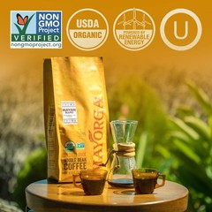 Organic Coffee 5lb Mayan Blend – Medium Roast Whole Bean Coffee Specialty Gra…
