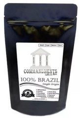 100% Brazilian Coffee ~ Medium or Dark Roast ~ Whole Bean or Ground ~ 1 lb.