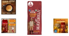 Mayorga Decaf Coffee 2 Lb Bag Dark Roast Organic Whole Bean