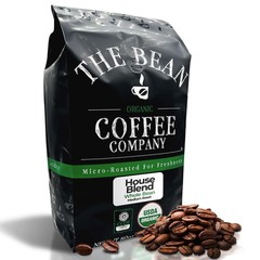 The Bean Organic Coffee Company House Blend, Medium Roast, Whole Bean Coffee,…