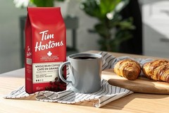 Tim Hortons Whole Bean Medium Roast with 100% Arabica Canada’s Favorite Coffee