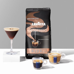 Lavazza Espresso Whole Bean Coffee, 100% Arabica, 2.2 lb Bag Medium Roast