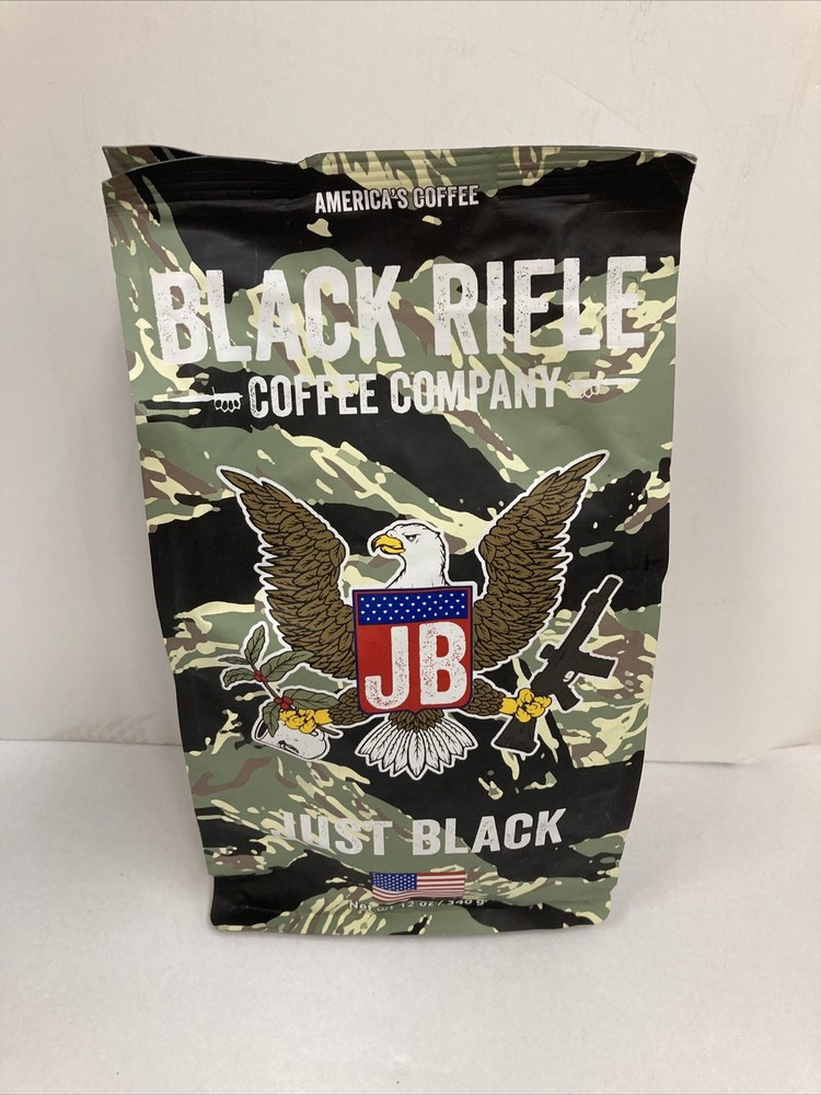 Black Rifle Coffee Company Just Black Whole bean Coffee EXP 3/27