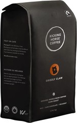 Coffee Grizzly Claw Dark Roast Whole Bean 2.2 Pound Certified Organic Fairtrade