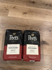 4 Pounds Peet’s Major Dickason’s Blend Dark Roast Whole Beans