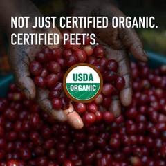 Bold USDA Organic Dark French Roast Coffee – 100% Arabica, 18 Oz Resealable Bag