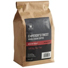Emperor’s Finest Whole Bean Decaf Coffee 2 lb. (select quantity below)