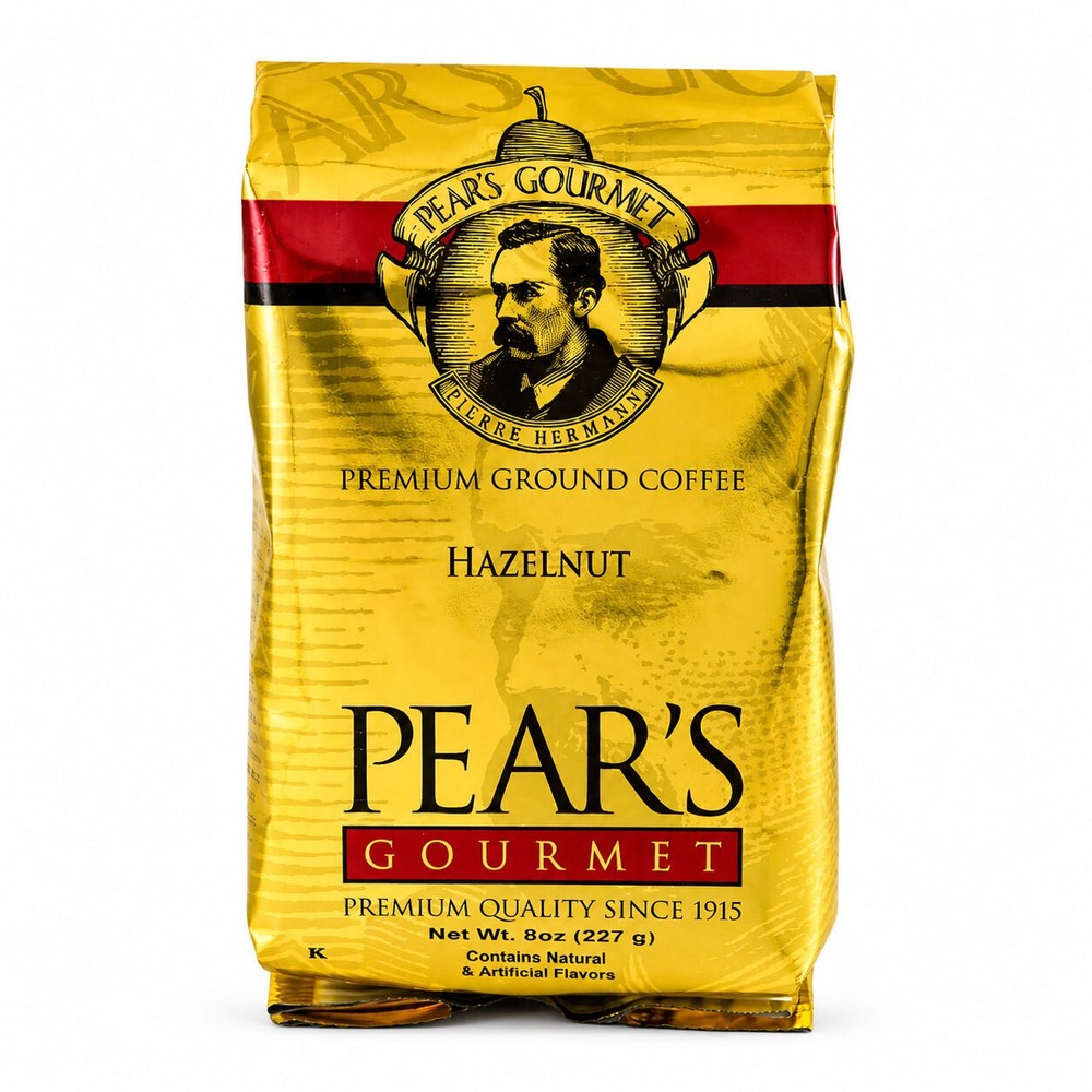 Pear’s Hazelnut Ground Coffee | 8 oz | Brenmar